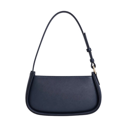Arzona Navy Faux Leather Women’s Shoulder Handbag